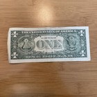  1 Dollar Bill Insufficient Missing Ink Error Note Paper Money 2017 A Series