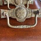 Set Of 4 Eastlake Brass Drawer Pulls  3  Boring