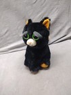 Feisty Pets William Mark Black Cat Katy Cobweb Stuffed Attitude Plush Animal