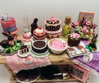Artisan Made Dollhouse Miniature Easter Treats Table 1 12 Scale