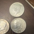 Kennedy Half Dollar Coins Mixed Dates 1961-1968 Circulated Lot Of 5 50c