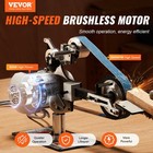 Vevor Belt Grinder Sander 30 X 1-inch Variable Speed With Vfd 2 Grinding Moulds