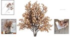 Light Brown Silk Baby s Breath - 6 Bundles For Elegant Home Decor   Centerpieces