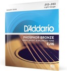 D addario 3 Pack Ej16 Phosphor Bronze Acoustic Guitar Strings Light 12-53