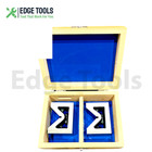 Cast Iron Vee Block Set Of 2 Pc 3  X 1-1 4  X 2-1 4  Without Clamp  Edge Tools