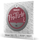 Pro-arte Violin Strings Set 4 4 Medium J56 4 4 M  D addario
