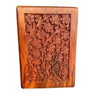 Circle Of Life Hand Carved Rosewood Accent