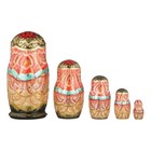 Hand Painted Nesting Dolls Matryoshka 5 Pcs Set Fairy Tale 6    15cm   mt021