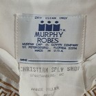 Murphy Robes Church Choir Gown Religion Cream Gold Zip Up Long