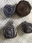 Rug Hooking Wool Strips 4 Rolls 1 3 4 Inches 100  Wool Rug Hooking