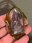 Thai Amulet Buddha Pendant  Phra Phuttha Chinnarat Bronze