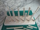 Tile Rack With 12 Posts  Kiln Stilts  Pottery Ceramics  Kiln Stilt