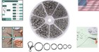 Jewelry Making Jump Rings And Lobster Clasps Set 1014pcs Silver 6 Sizes
