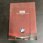 Vintage 1978 Bmw 320i Dealership Sales Brochure Specifications Information