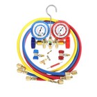 Pb Motor Tech 3 Way Ac Manifold Gauge Set For R134a  R12  R22   R502