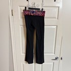Vtg Y2k 2010   s Fold Over Bling Victoria   s Secret Pink Yoga Pants Flare Leggings