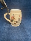 Authentic Vintage German Beer Stein With Lid