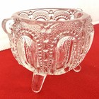 Degenhart Glass Gypsy Pot Glass Toothpick Holder Salt Cellar 3 Footed