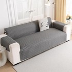 Couch Sofa Cover Washable slipcover With Elastic Straps furniture Protector F   