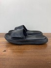Adidas Men   s Alphabounce Slides Black Adjustable Slip On Sandals Size 8