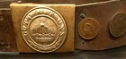 Franco-prussian War-ww 1 unusual Souvenir hate Belt W  3coins   M1847 Buckle