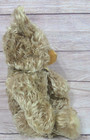 Vintage Plush Mohair Teddy Bear Stuffed Animal Rattle Jointed Glass Eyes 15 