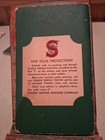 Singer 15-91 Sewing Machine Owners Manual Instruction Booklet 1952