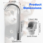 Cat Water Fountain Spout And Spout Holder  Pet Dog Drinking Water Dispenser R   