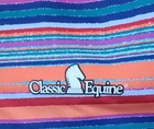 Classic Equine Multi Colored Storage Bag Nwot