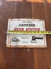 We Sell Genuine Keen Kutter Axes Knives Tools Advertising Sign