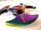 Rainbow Fidget Spinner Boy Girl Adults Kids Toys Adhd Edc All Metal  Good Spin    