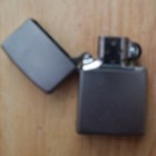 Used 2013 Zippo Satin Finish Lighter With Original Insert 