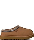 Tasman Ii Suede Signature Logo Detail Slippers Chestnut Medium