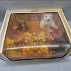 Steiff Miniature Teddy Bear Tea Party 0204 16 Limited Edition Damaged Box
