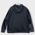 Nike Hoodie Mens Xxl Black 1 4 Zip Fleece Lined Kangaroo Pocket Pullover Jacket