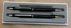 Zebra  Black And Gold Ballpoint Pen   Pencil Set Rare  nos rare