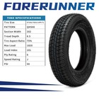Set 2 St205 75d15 Trailer Tires 205 75 15 Heavy Duty 6ply 205 75 15 Trailer