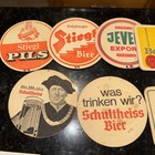 Vtg Beer Coasters German Bier Coasters Lot Of 60 Assortment Bar Lager Micro Brew