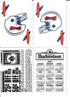 1 Budweiser Playing Cards   One Complete Deck With Two Jokers   2000 Calendar 