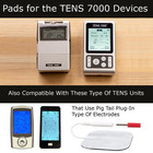 Official Tens Unit Electrode Pads - 96 Pack  Premium Quality Otc Tens Unit Repla