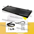 5 5ft Hard 3-fold Tonneau Cover For 2015-2023 F150 F-150 W  Lamp Truck Bed