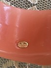 Rare Genuine Vintage Givenchy Pink Acrylic Lucite Abstract Bangle