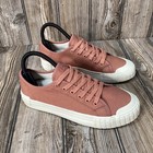 Taos Womens One Vision Clay Pink Canvas Shoes Sneakers Lace Up Casual Size 7 New