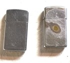 Two Vintage Zippo Lighters