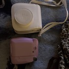 Fujifilm Instax Mini 9 Purple Instant Camera With White Case