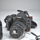 Canon Eos Rebel 350d Digital Slr Camera Kit With 2 Lenses Manual Charger