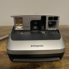 Vintage Polaroid One 600 Film 100mm Focus Range Camera Silver Tested   Working