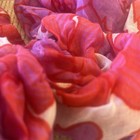 Vera Bradley Soft Fringe Scarf Paradise Floral Lilac Serape Paradise