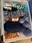 Various Worsted Weight Yarns All The Yarn In It And The Tote For Sale 