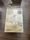 Vintage Chinese Carved Hand-etched  Animals   Seal Script
